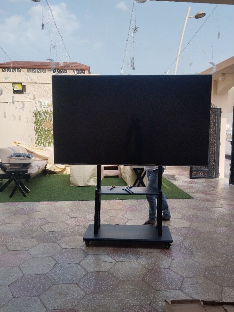 Television Stand With wheels - 4