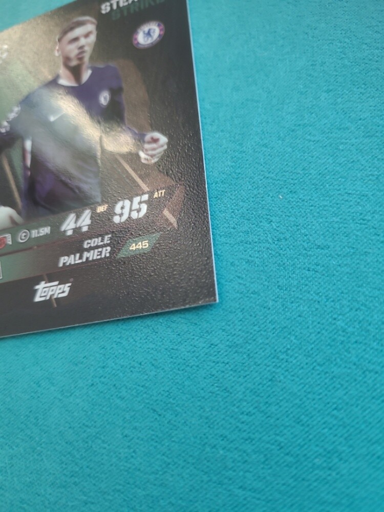 Cole Palmer black football card - 4