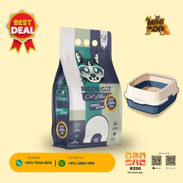 Rigor Cat 10 L Natural unscented - 1