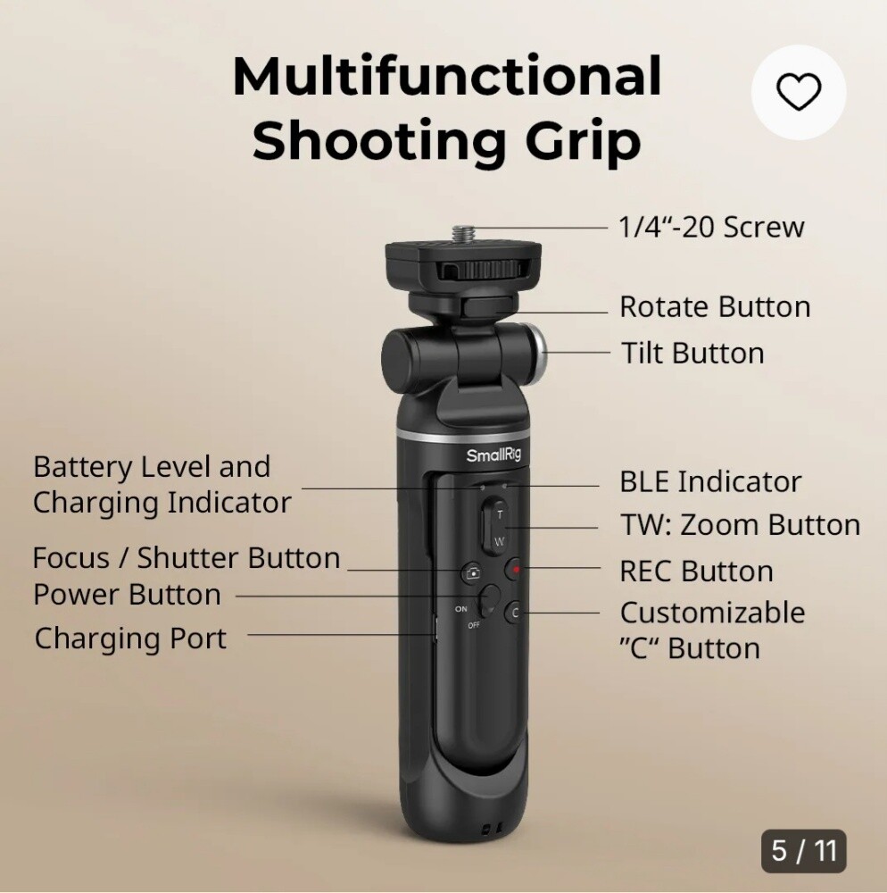 Small Rig Shooting Grip - 1