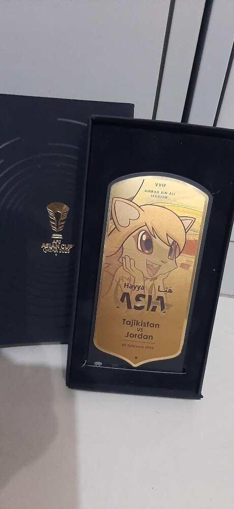 Asian cup special match pluqes - 1