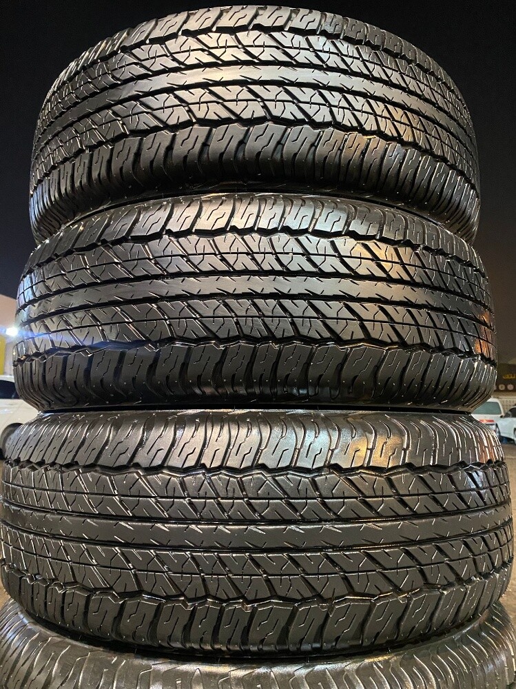 265/65/17" Dunlop brand - 3