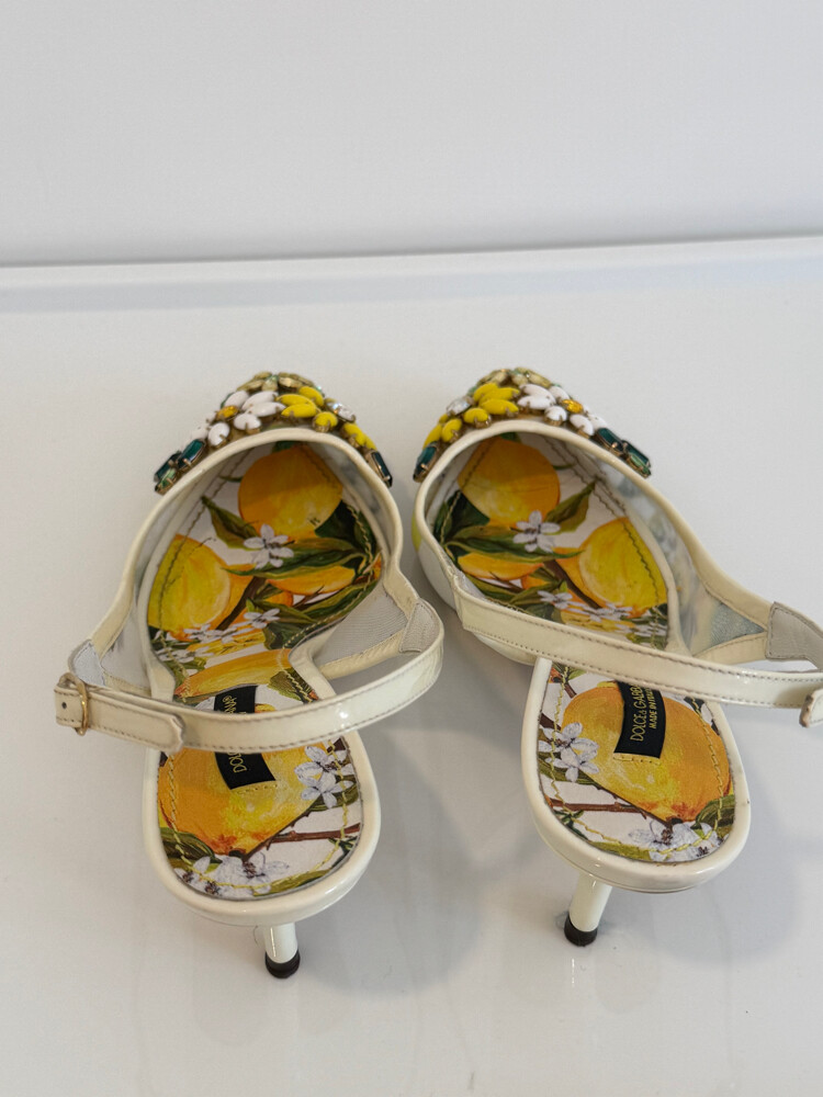 Dolce & Gabbana Lemon Heels  - 3