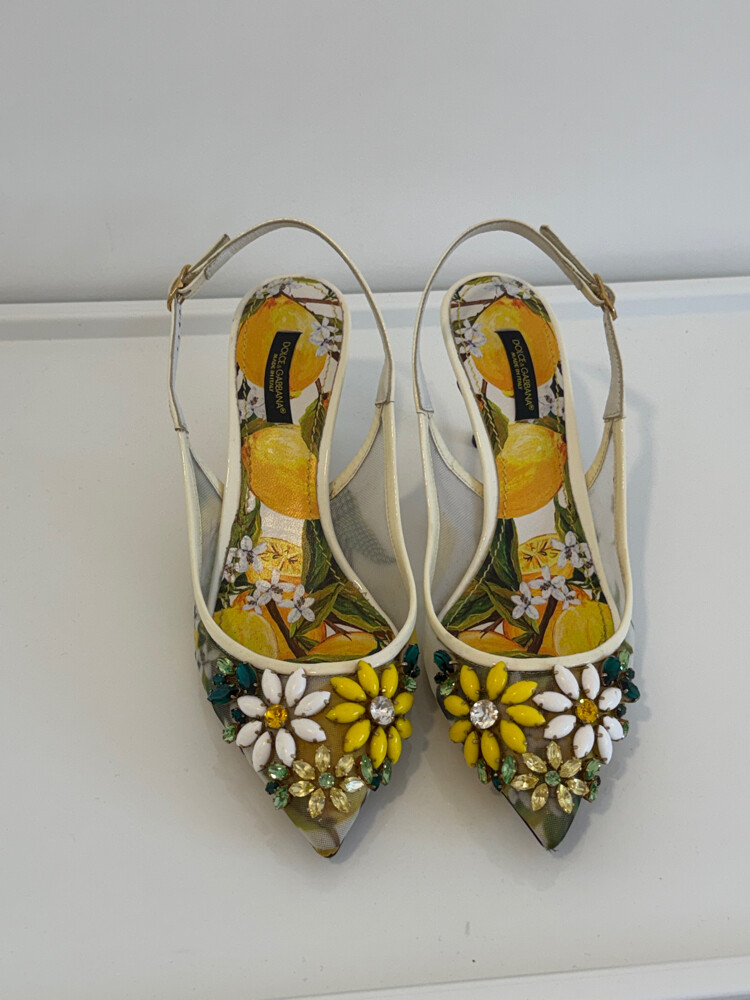 Dolce & Gabbana Lemon Heels  - 1