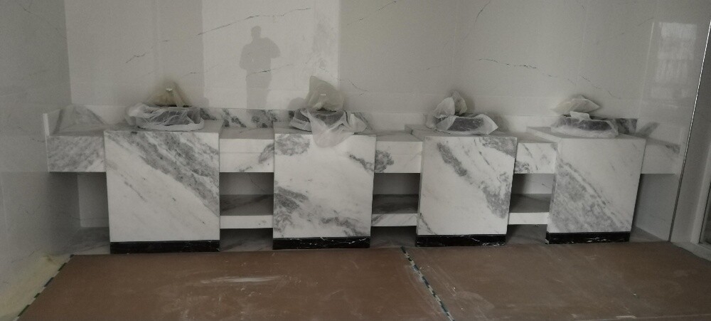 Marble sinks, stairs, floors, tab - 8