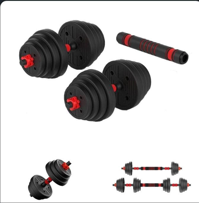 20kg dumbbell and barbell set - 2
