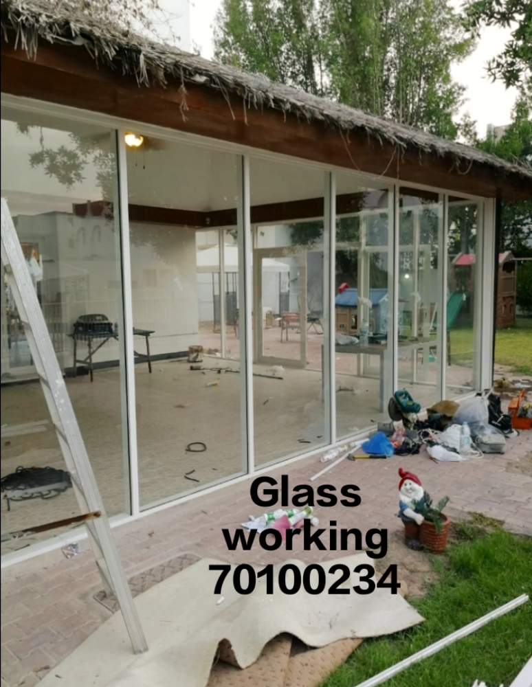 GLASS ALUMINUM UPVC WORK - 29