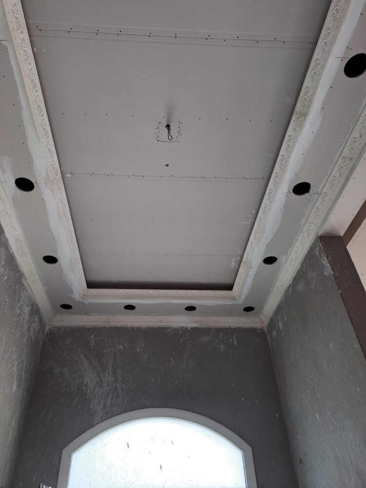 gypsum board decoration and paint - 17