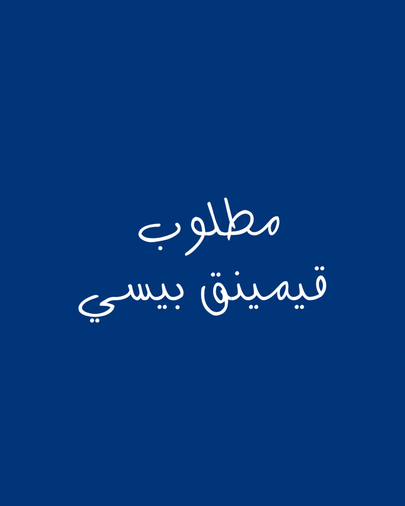 مطلوب بيسي قيمينق - 1