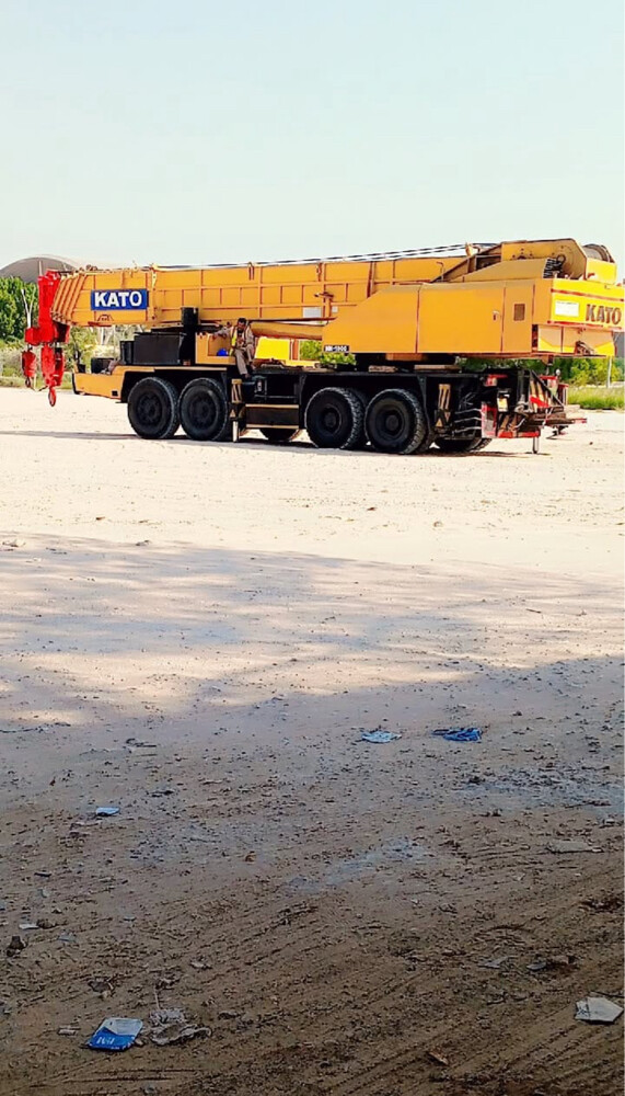 kato 100 ton crane for sell good h - 1