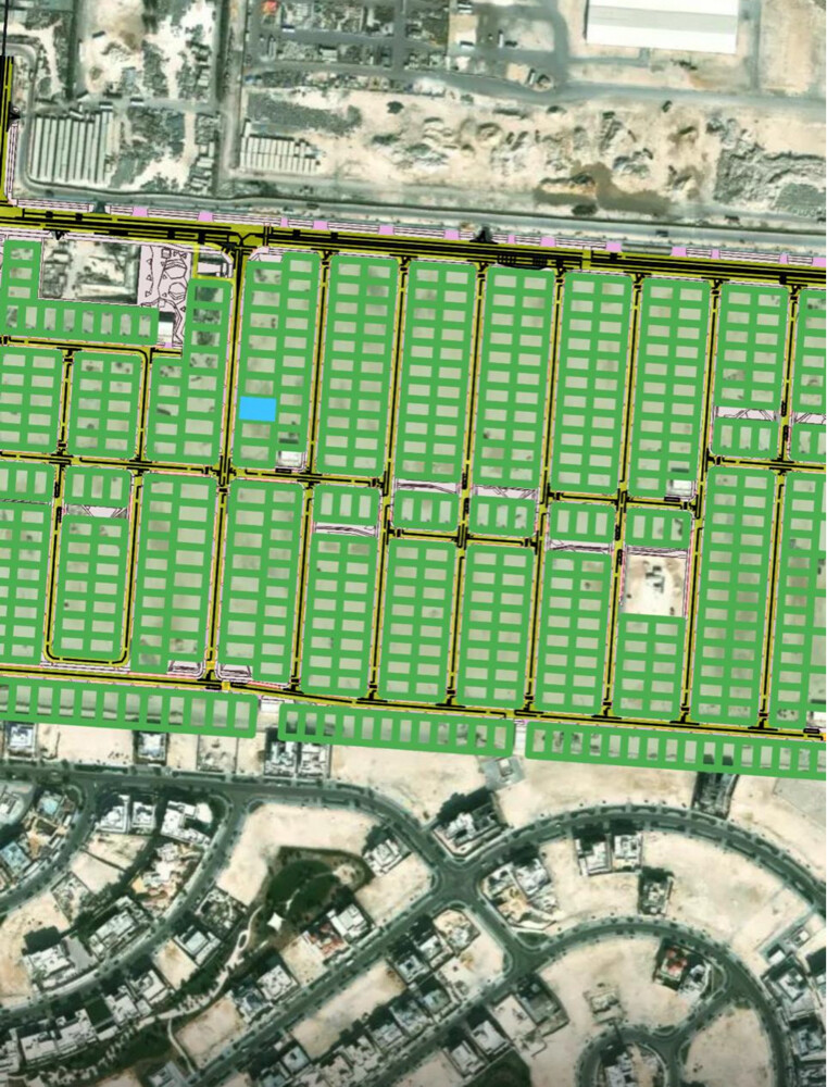 للبيع ارض بحزوم الوسيل 555م - 1