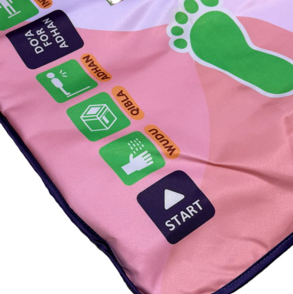 Educational Prayer Mat for Kids - 2