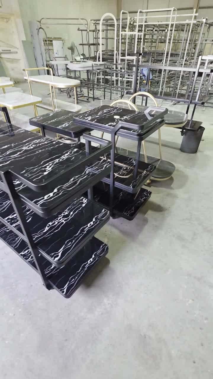 trolley and tables - 1