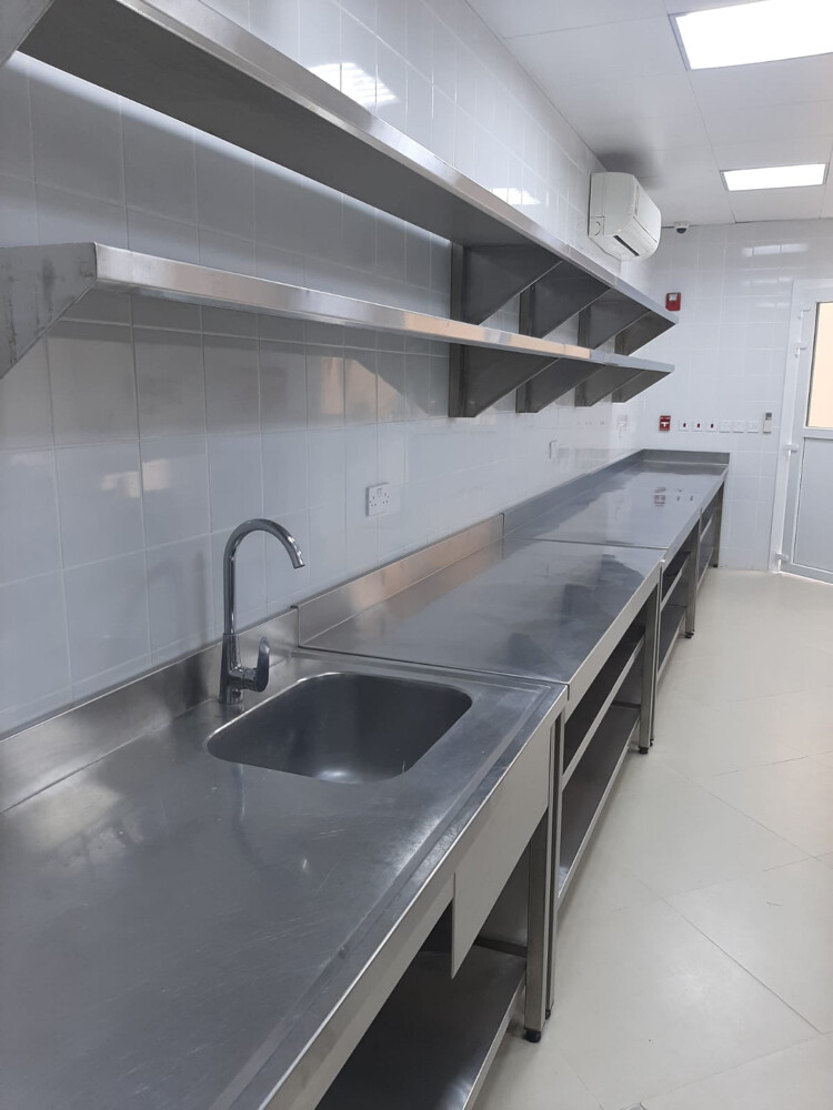 stainless steel kitchen cabinets  - 17