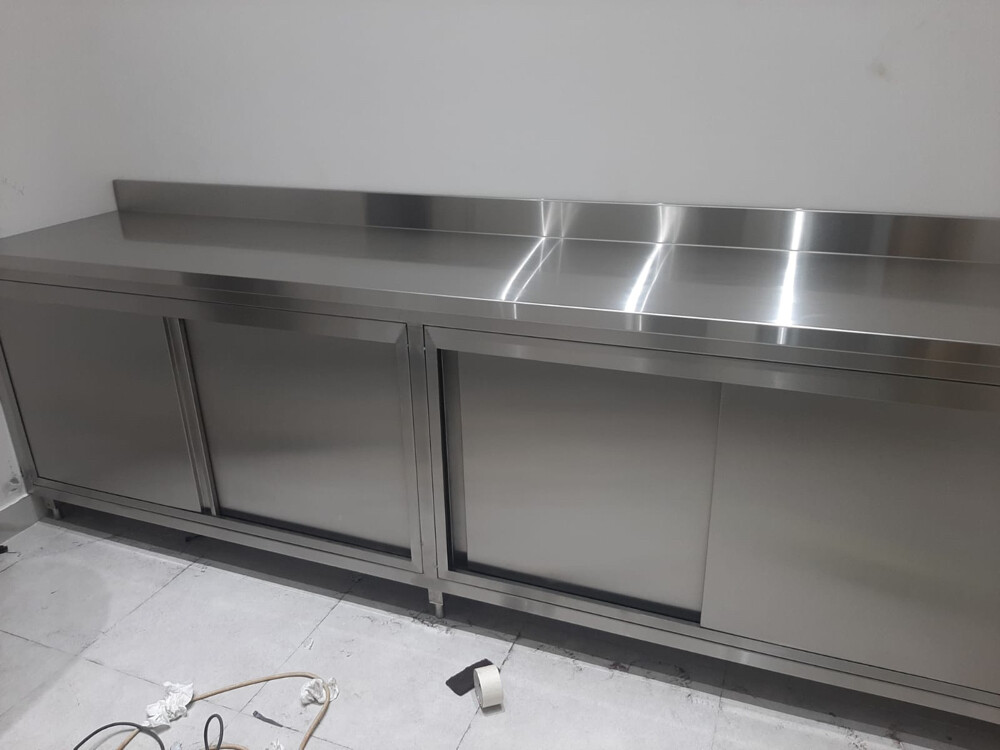 stainless steel kitchen cabinets  - 20