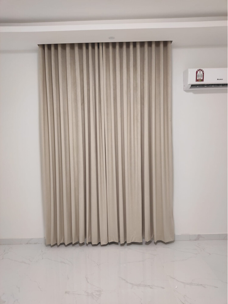 wavy curtains making - 2
