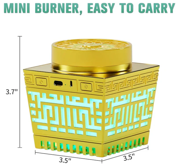 Incense Bakhoor Burner with Quran - 4