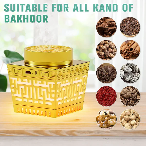 Incense Bakhoor Burner with Quran - 3