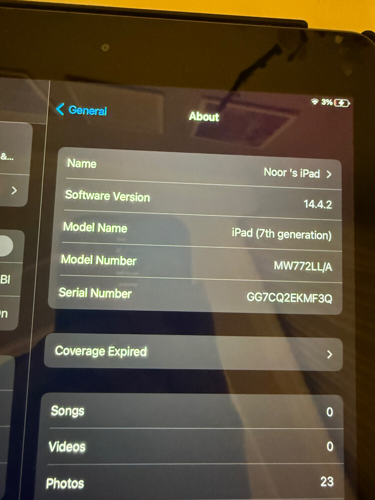 ipad 7th gen - 8