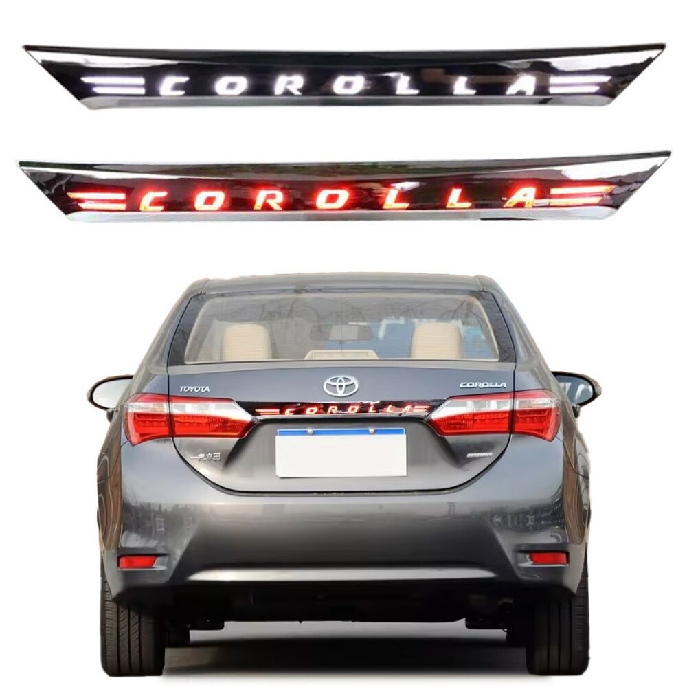 Corolla Tail light and spoiler - 2