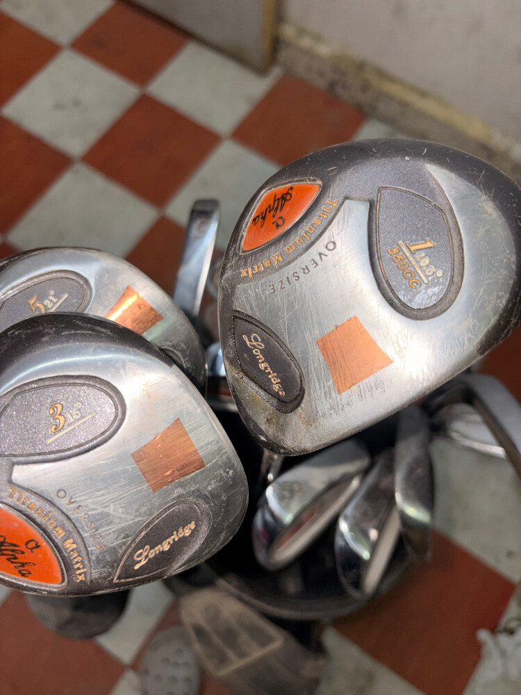 Full Longridge Golf Set w/o bag - 10