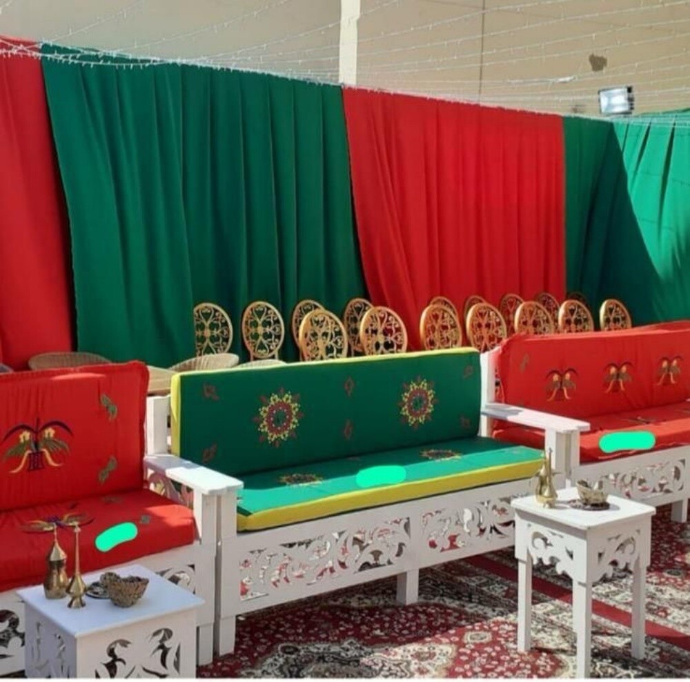 كنب مغربى وكنب سدو وطاولات - 30