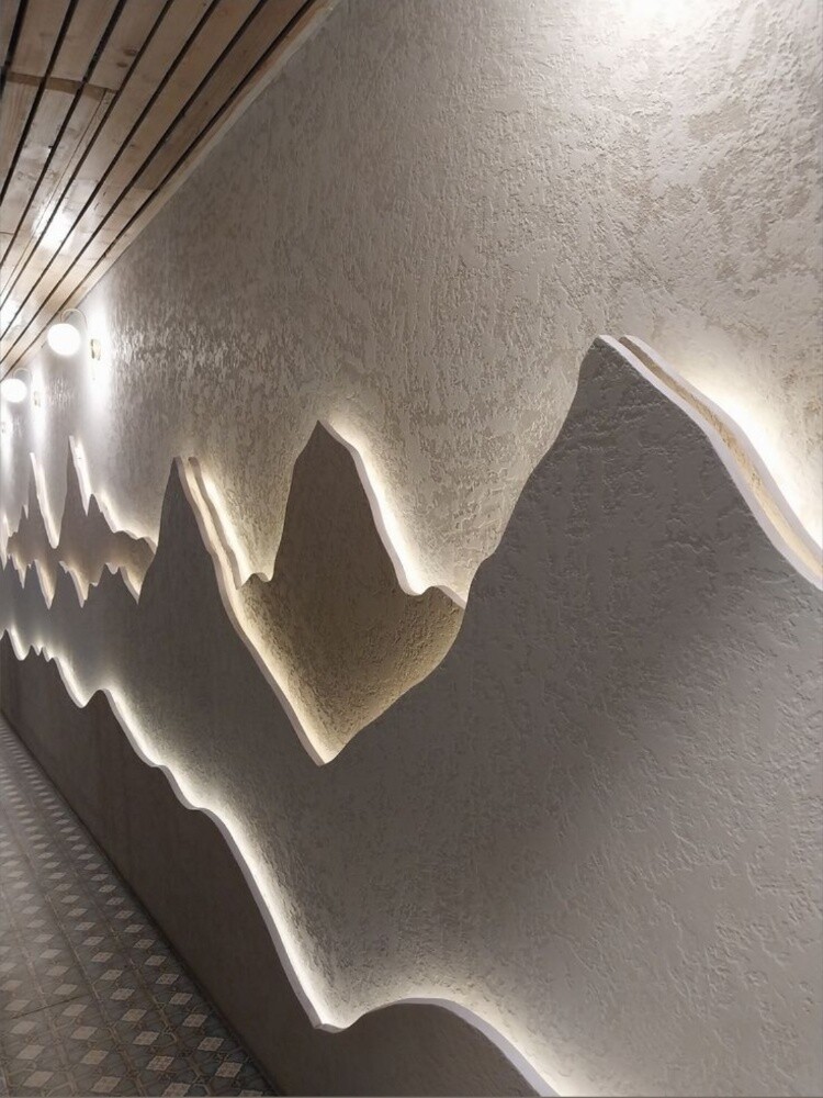 gypsums Tv decorations - 5