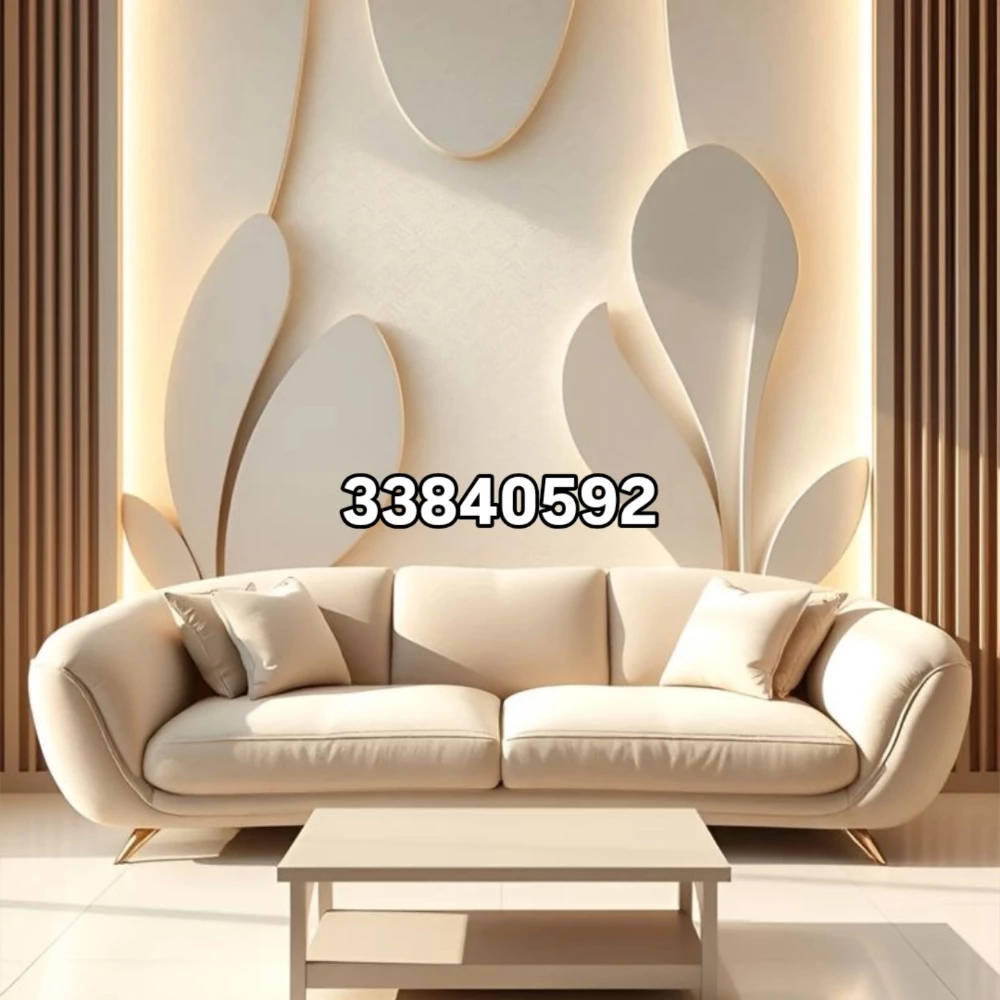 gypsums Tv decorations - 26