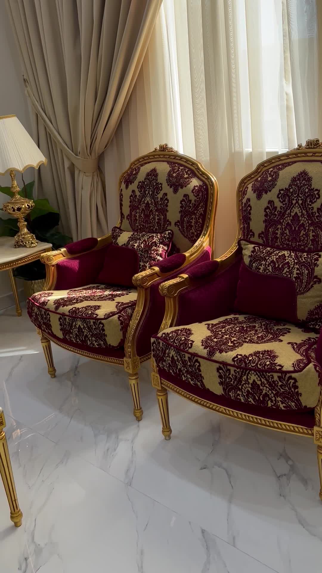 طقم مجلس و 3 طاولات - 2