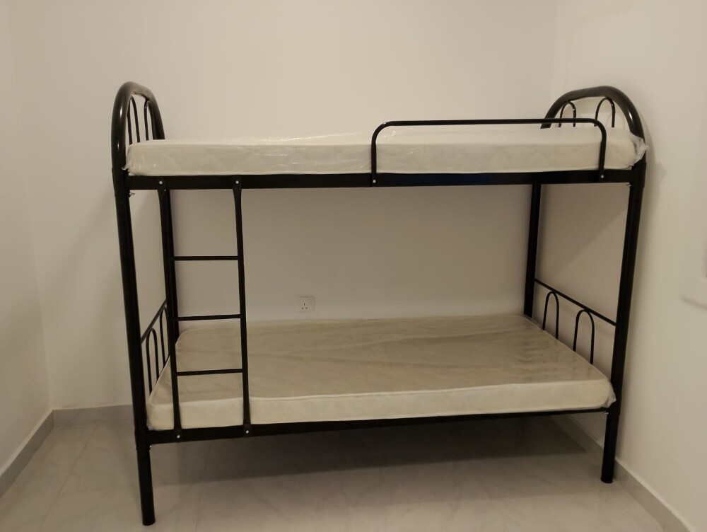 new steel single or double bed - 30