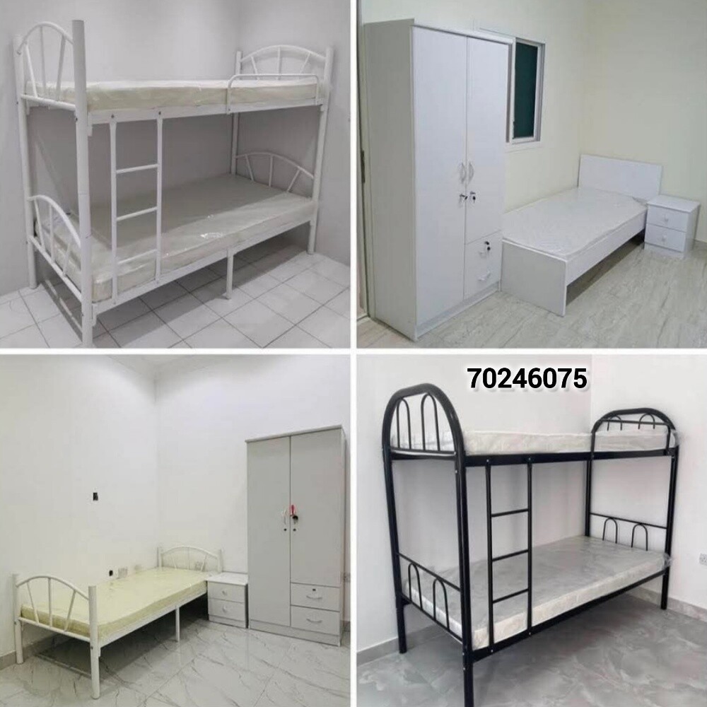 new steel single or double bed - 1