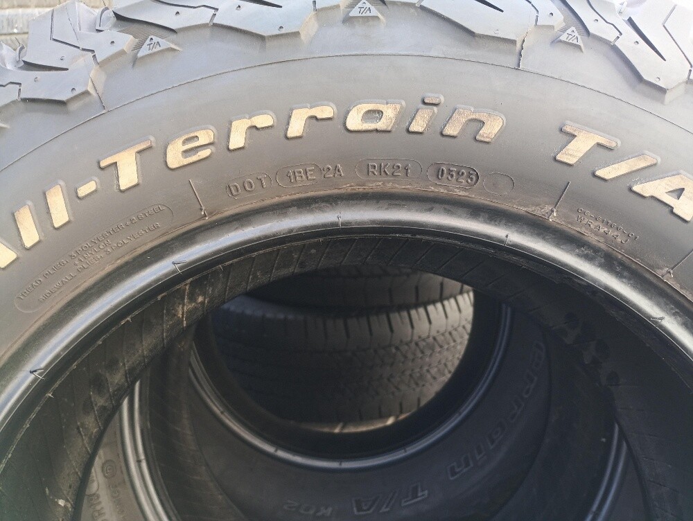 265-65-r18 Bfgoodrich - 3
