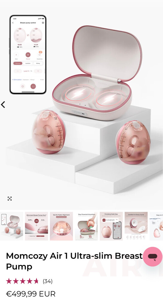 Momcozy Breast Pump - 3