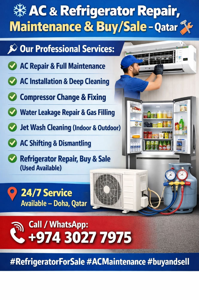 AC & Refrigerator - 1