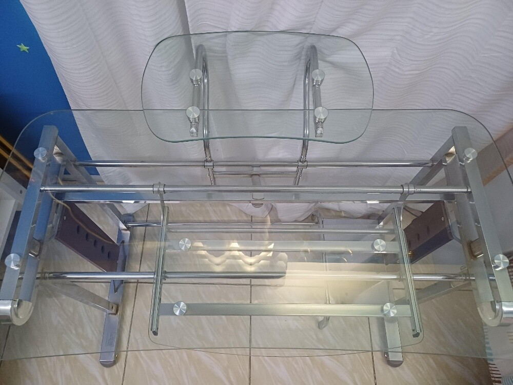 Modern Glass Study Table - 6