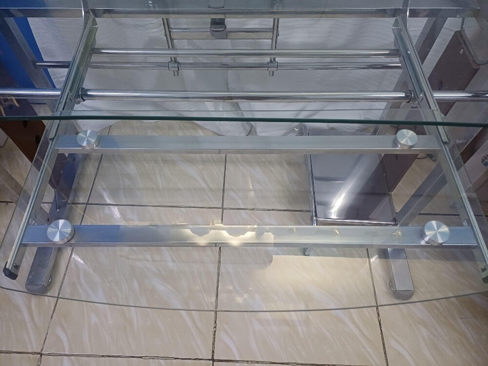 Modern Glass Study Table - 4
