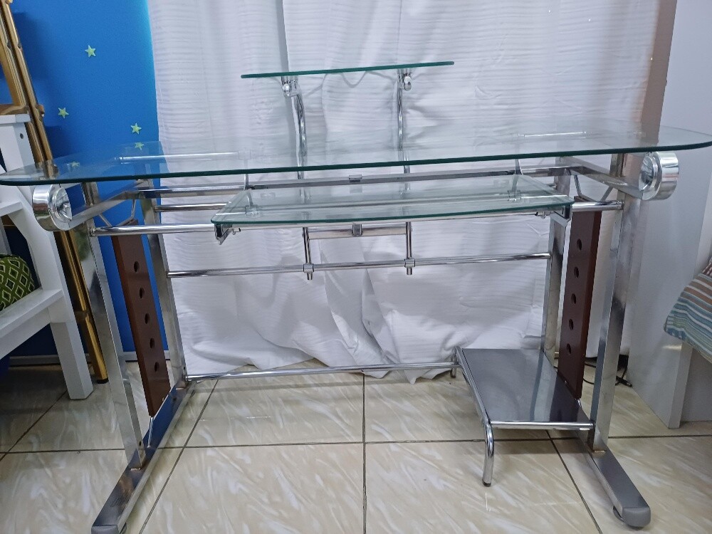 Modern Glass Study Table - 5