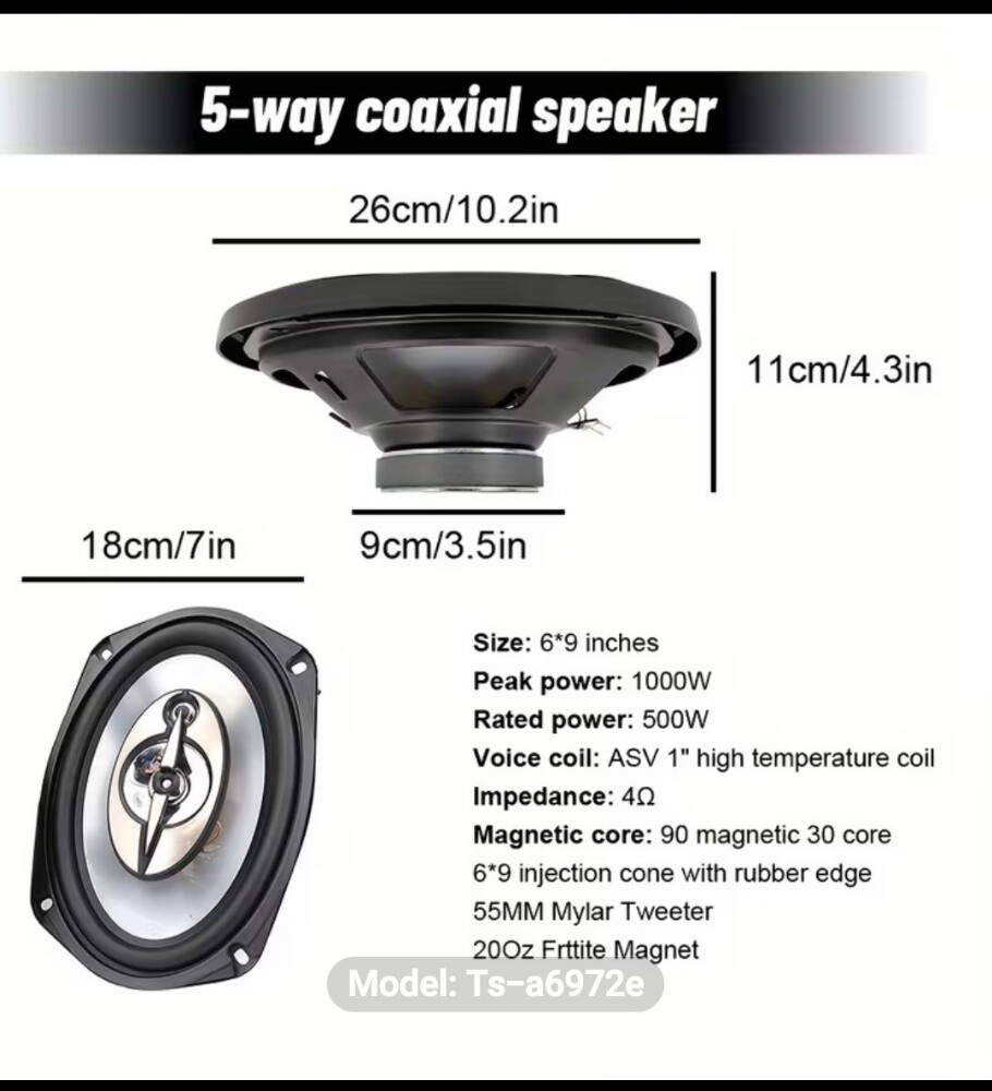 Speakers 1000 watts - 3