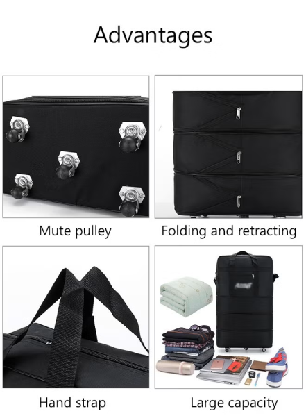 Foldable Travel Luggage Bag - 6