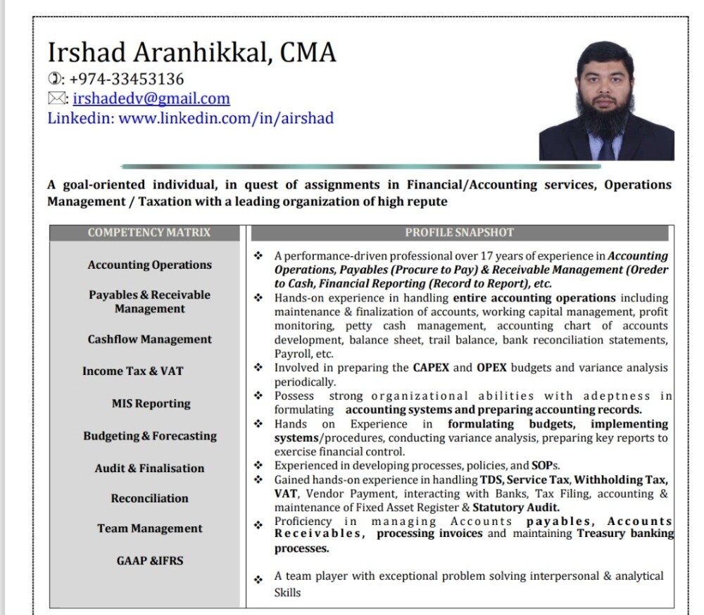 Professional Accounting & Finance - 1