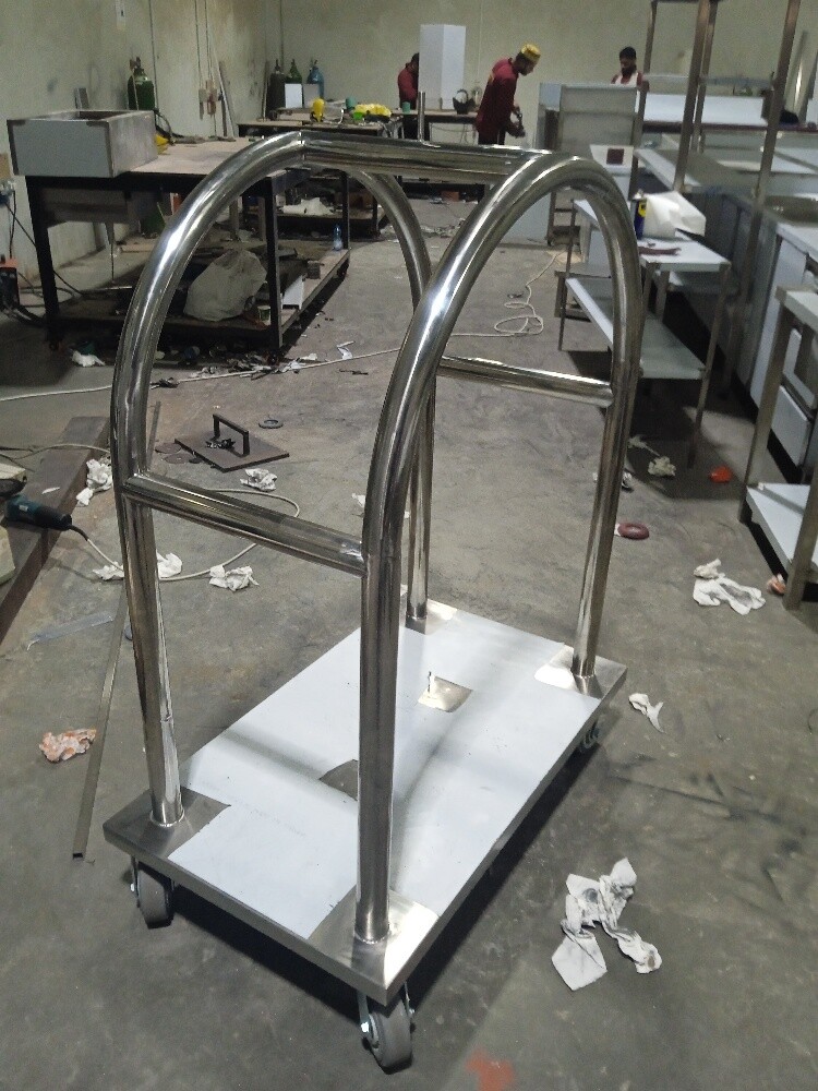SS Hotel Luggage Trolley - 1