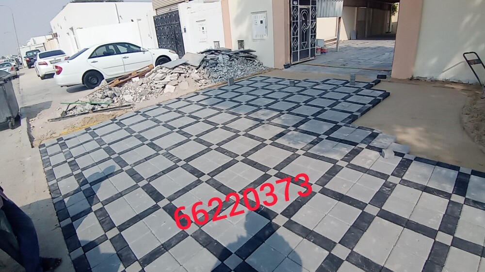 انترلوك موقف سيارات - 6