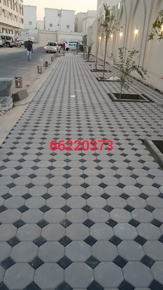 انترلوك موقف سيارات - 1