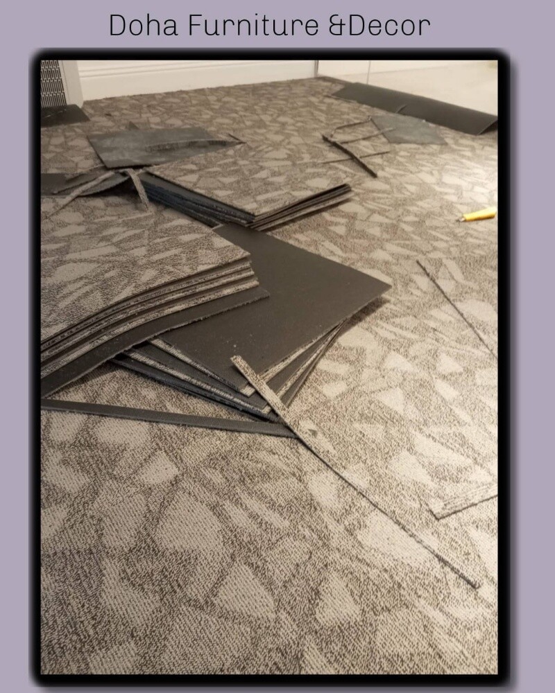 Office Tiles Carpet - 3