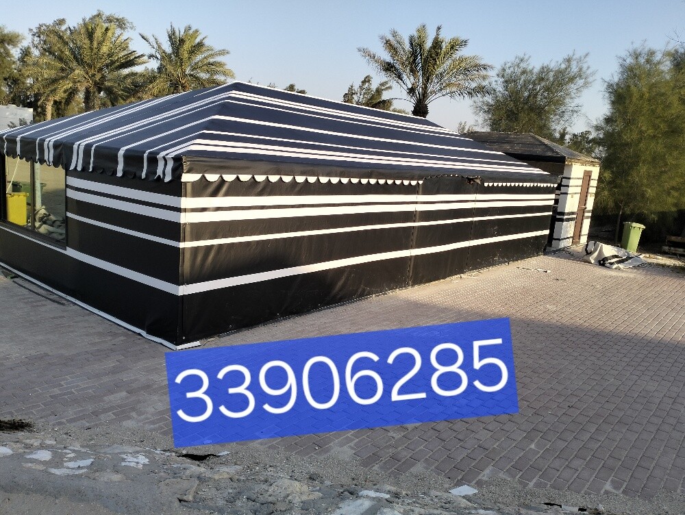 موقف سيارات وخيام - 9
