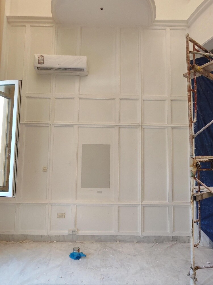 gypsum paint tiles setting - 25