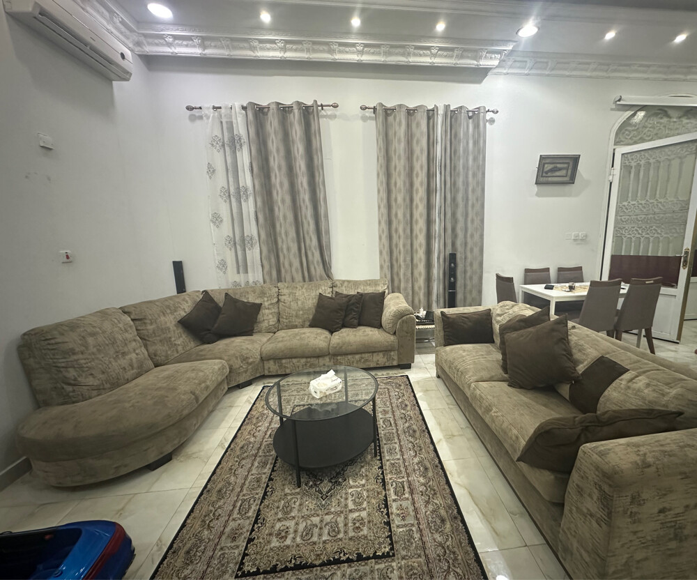 sofa l shap with sofa 3seats - 1