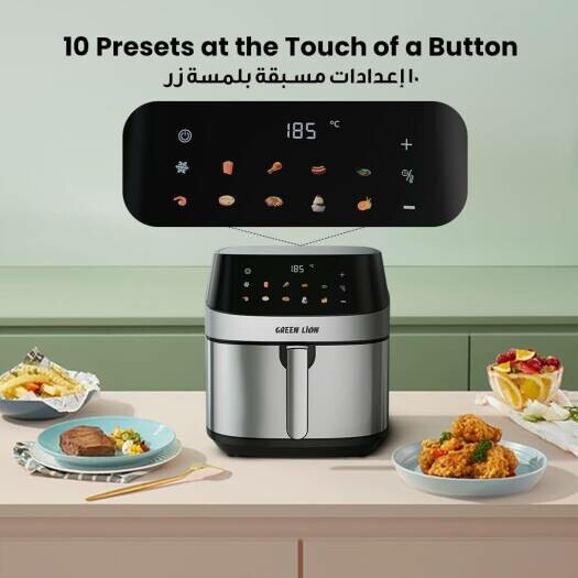 Deluxe Air Fryer 2200W  8L - 7