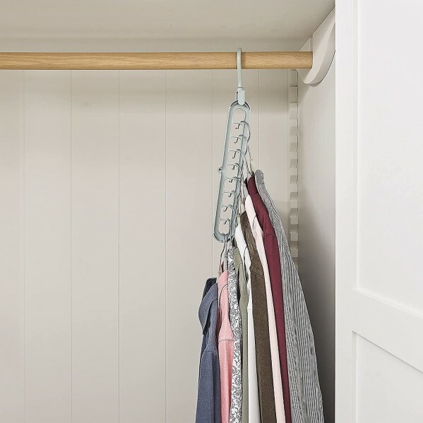 3PCS Plastic 9Hole Hanger - 3