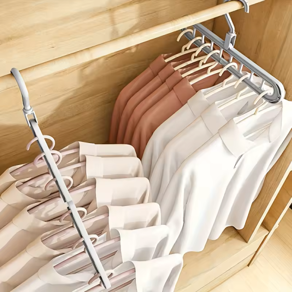 3PCS Plastic 9Hole Hanger - 4